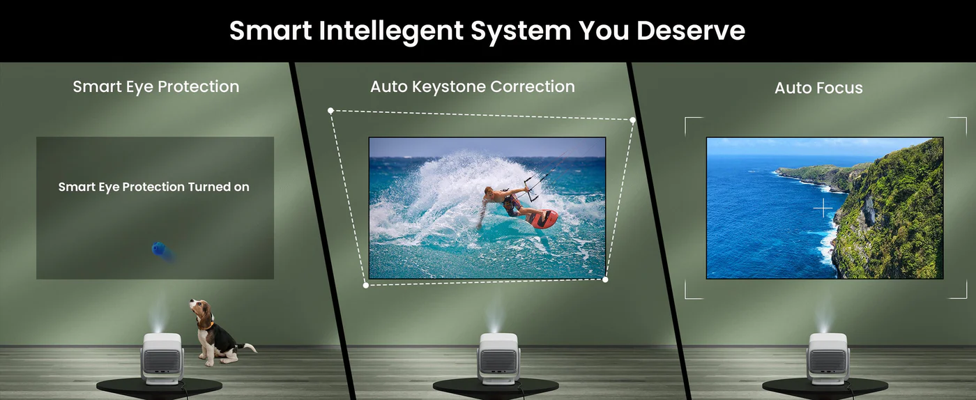 JmGO N1S Nano Mini Portable Projector