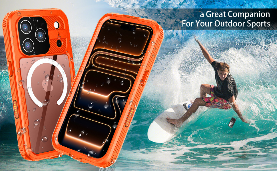 iPhone 17 Pro Max Waterproof Case