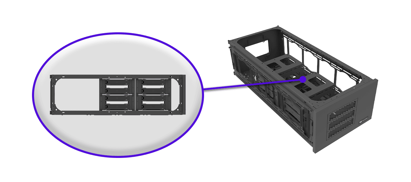 Thermaltake AX100 Pedestal Add-On Chamber