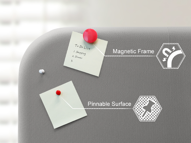 standing divider steel for pinnable