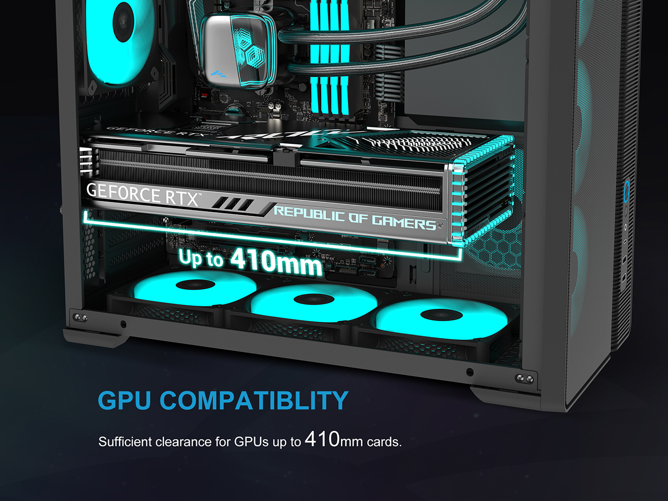 SAMA S50 ATX Mid Tower Case - Black