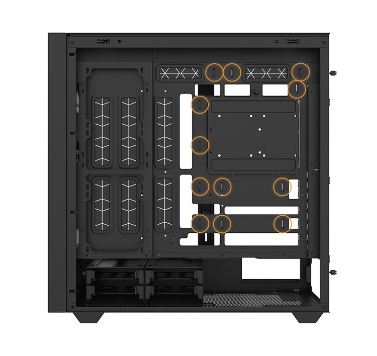 Thermaltake AX500 TG Full Tower Chassis