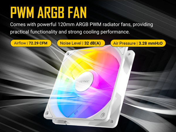 Antec Skeleton 360 ARGB White Liquid CPU Cooler