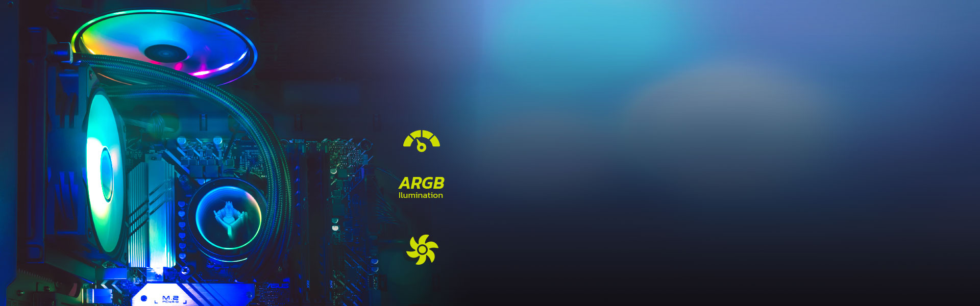 Maintain Optimal Cooling Performance while Illuminating Your Gaming