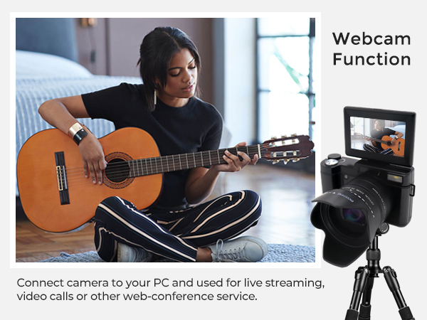 digital camera webcam function 1