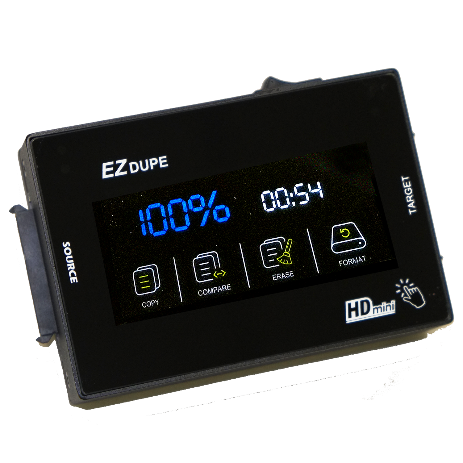 EZ Dupe SOHO HDMini Hard Drive SATA HDD Duplicator Touchscreen