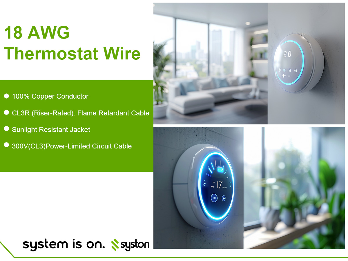 18 AWG Thermostat Wire