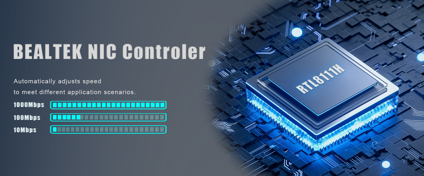 4-Port Gigabit Network Card