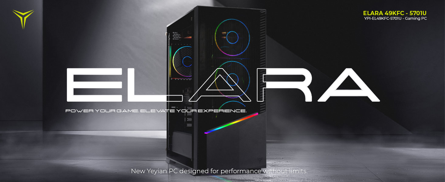YPI-EL49KFC-5701U Gaming PC Yeyian Elara
