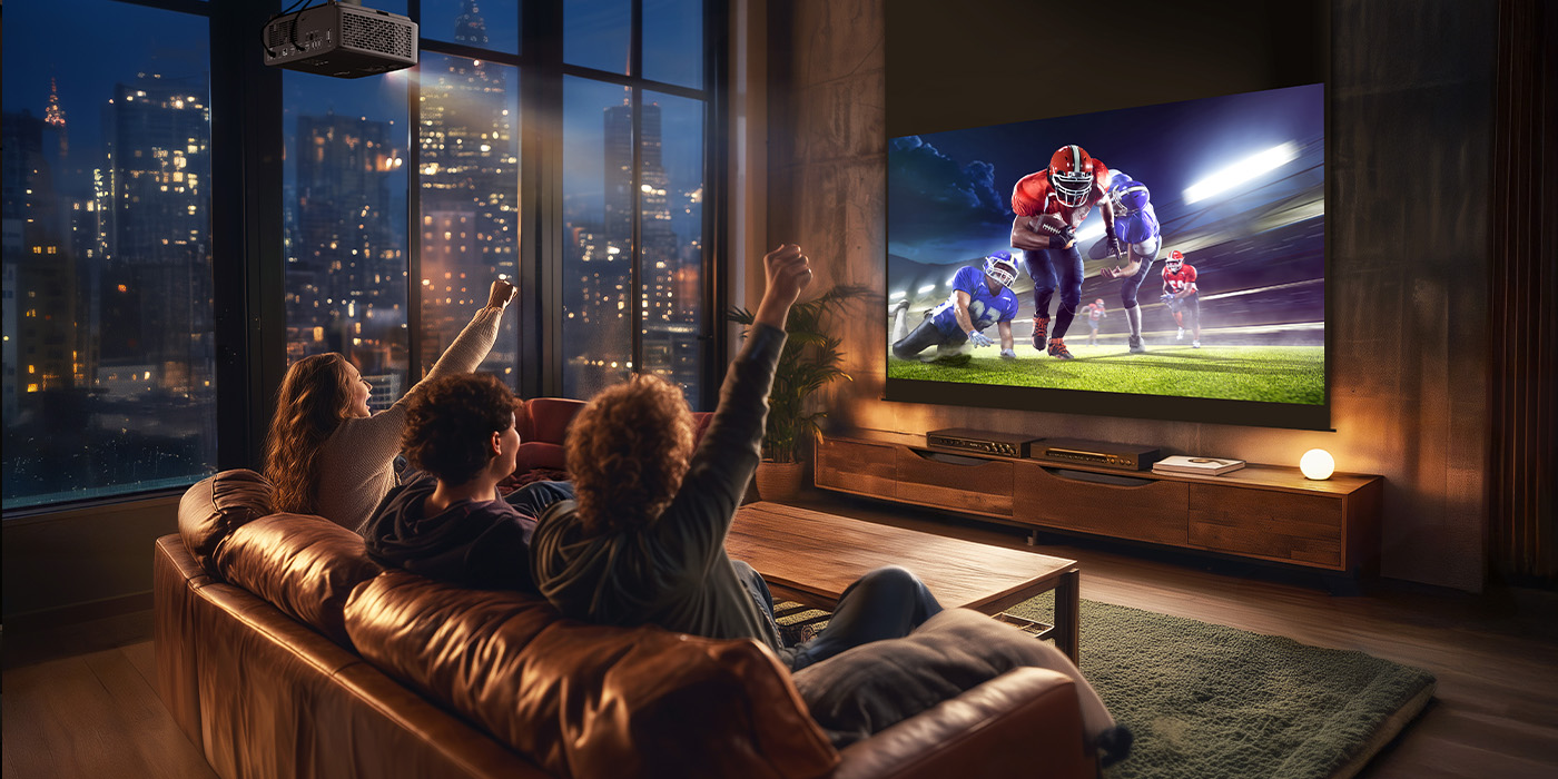 Optoma UHZ58LV Dolby Vision Ultra High-Bright 4K UHD 3000 Lumens Laser Home Theater Projector