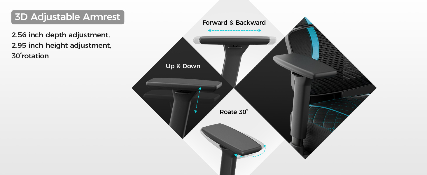 3D Armrests