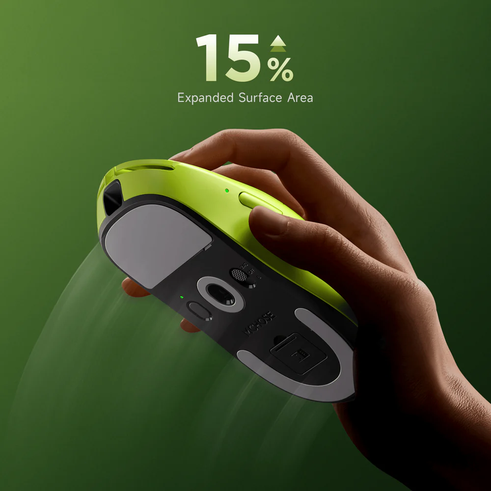  MCHOSE A7V2 Ultra Tri-Mode Lightweight Gaming Mouse
