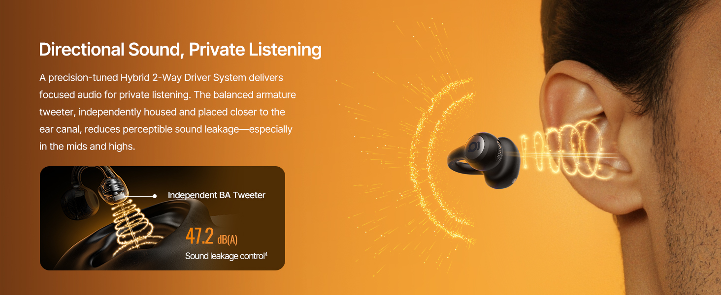Baseus Inspire XC1 Open Ear Clip-On Earbuds
