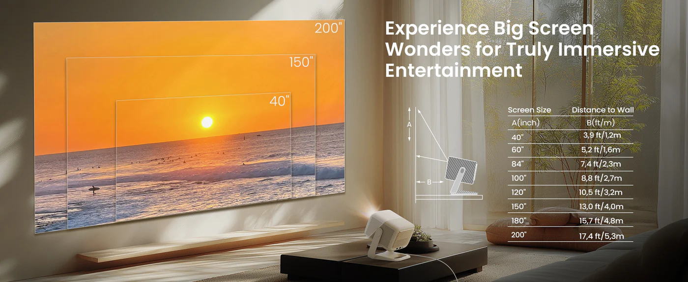 JmGO N1S Nano Mini Portable Projector