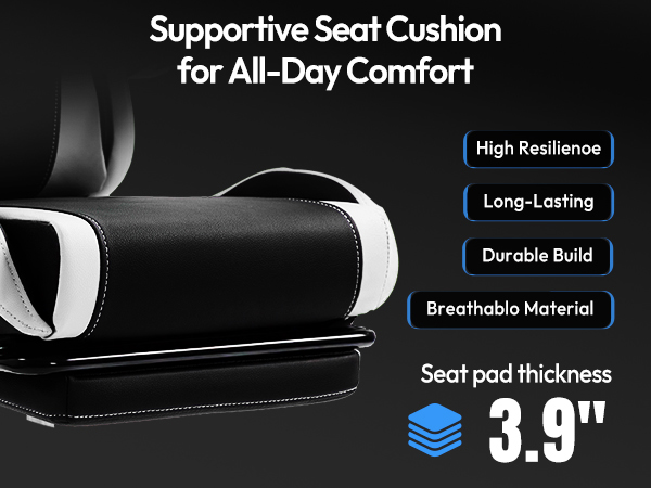 Supportive Seat Cushionfor All-Day Comfort