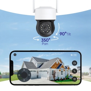inLifeCam 3.0MP Tuya Smart APP Outdoor WIFI Pan Tilt Mini PTZ IP Camera
