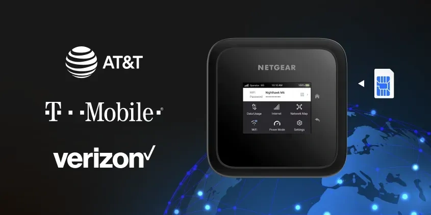  Netgear Nighthawk M6 MR6150 Wi-Fi 6 IEEE 802.11ax 5G Mobile Hotspot