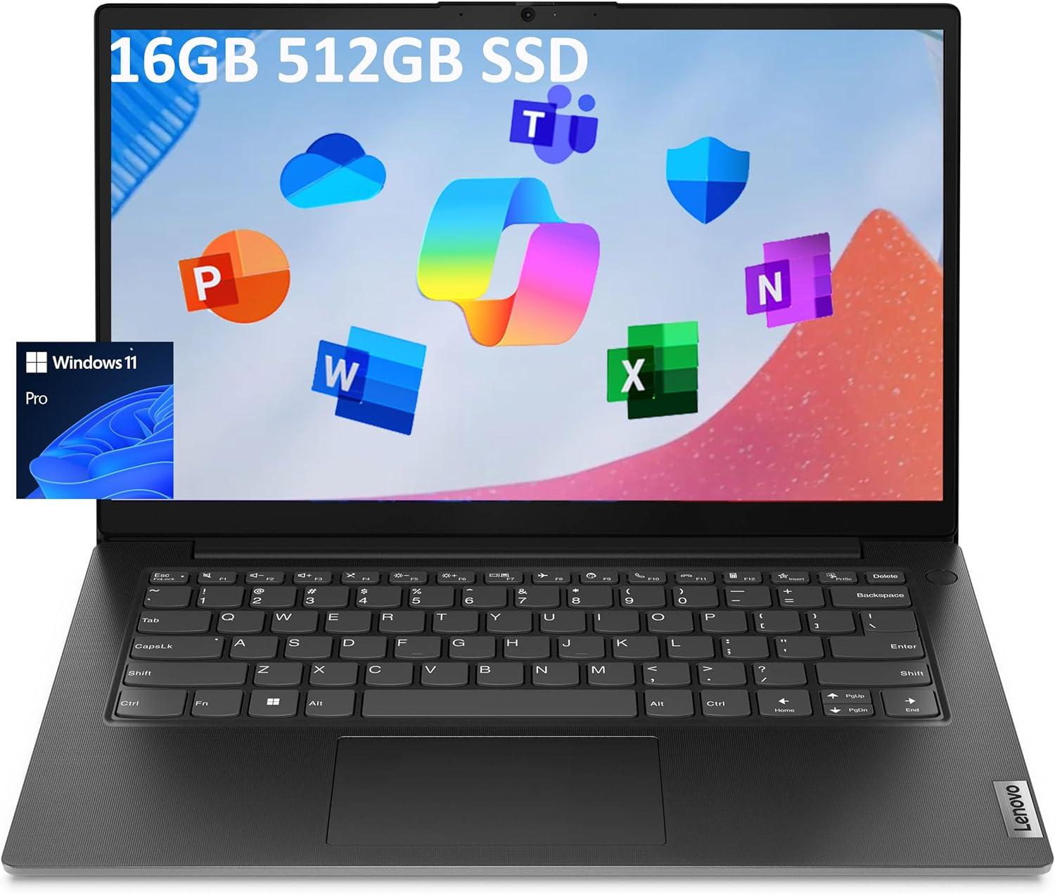 Lenovo Laptop V14 for Business, Student, Home User (14