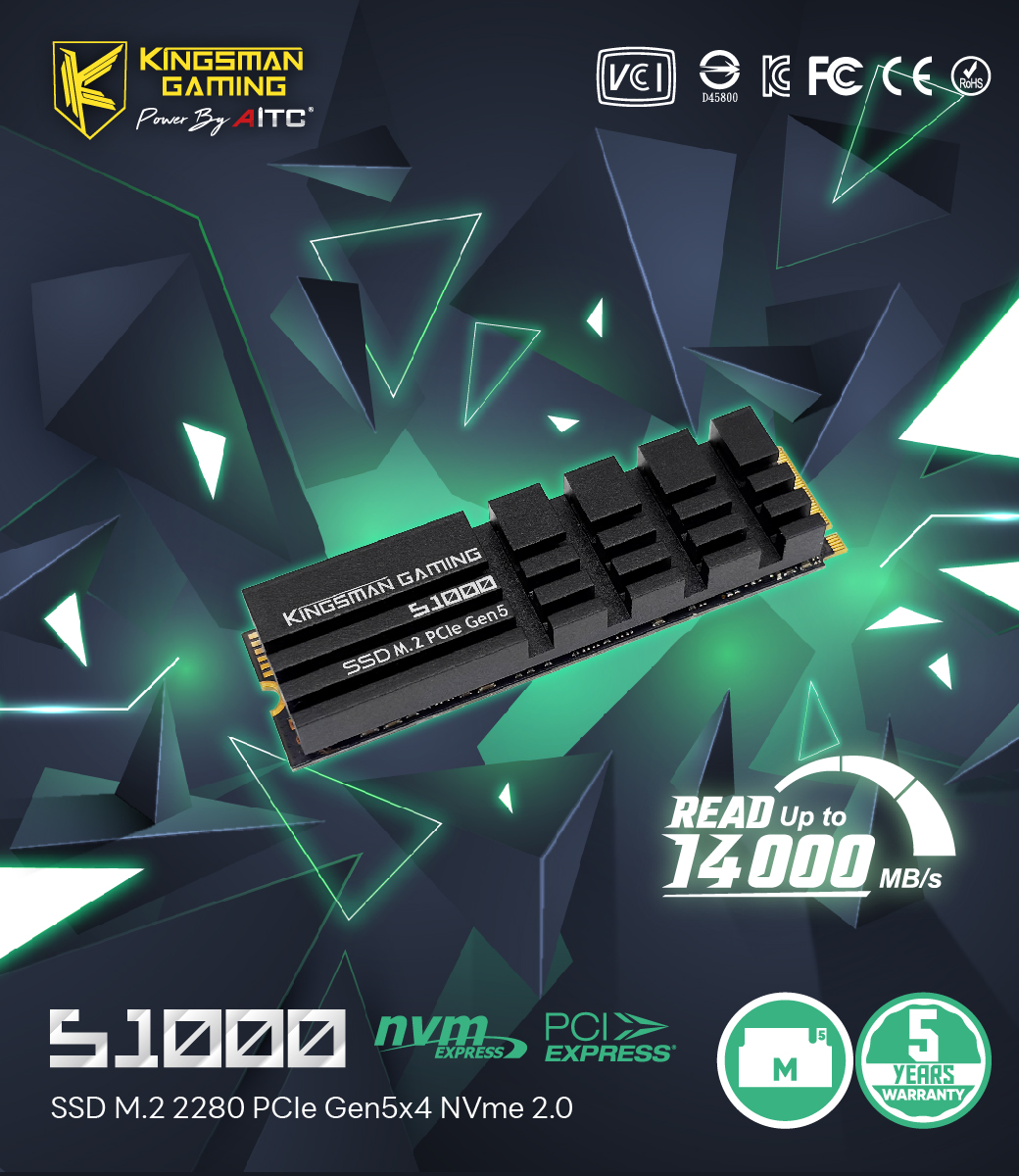 M.2, NVME, PS5, GEN5