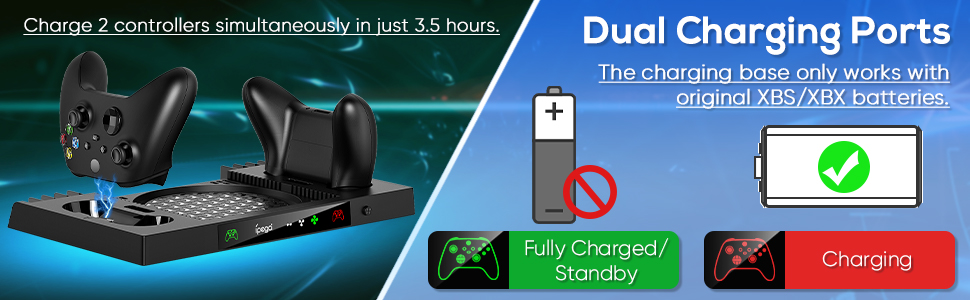 Upgraded Vertical Cooling Stand for Xbox Series X