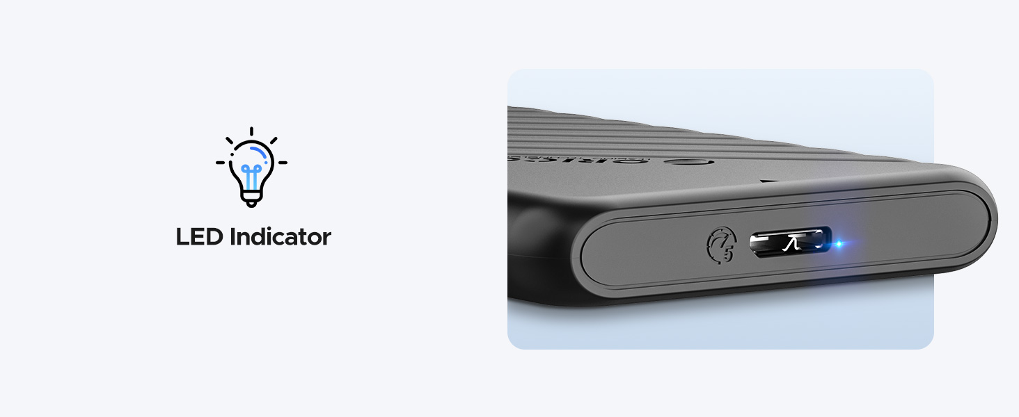 Gentle LED Indicator