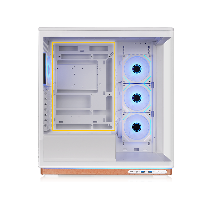 Thermaltake Stage 500 TG ARGB Mid Tower Chassis - Snow