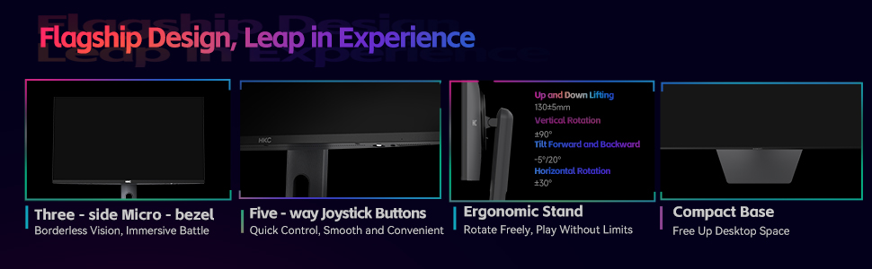 HKC G27M5Pro Gaming Computer Monitor