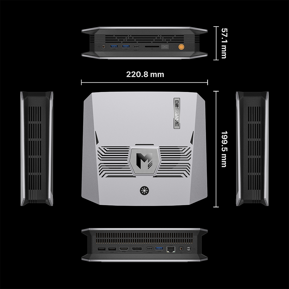 Bosgame M5 AI Mini Desktop PC