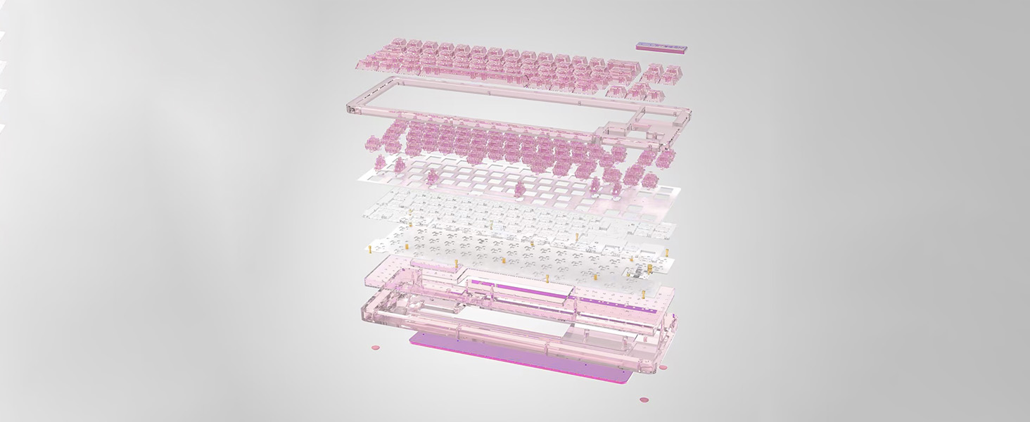 Gasket-Mounted Mechanical Keyboard