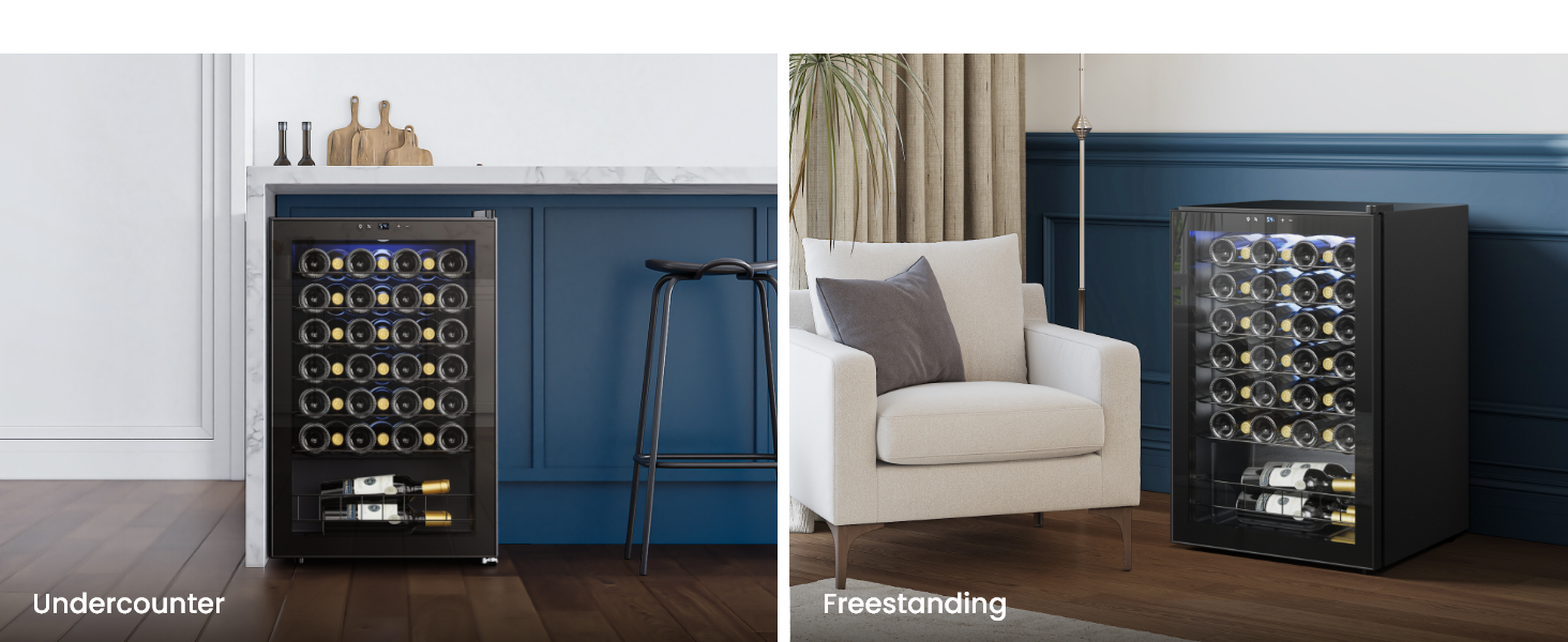 countertop/freestanding installation