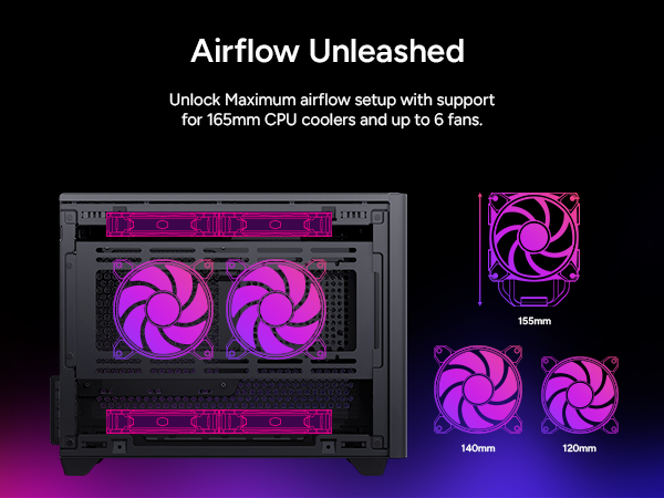 Cooler Master NR200 SFF Small Form Factor Mini-ITX Case 