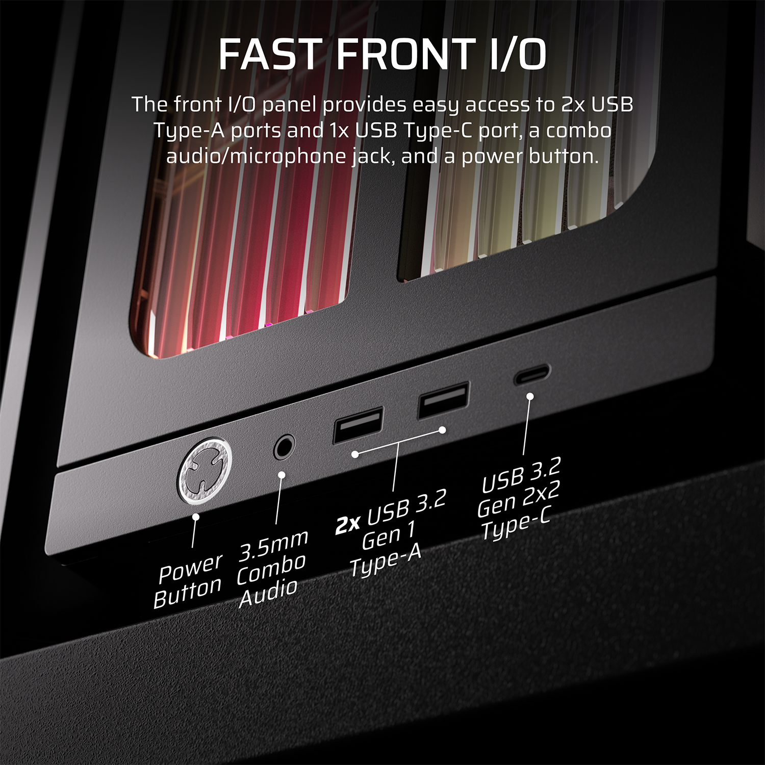 CORSAIR 4000X RS Mid-Tower PC Case - Black