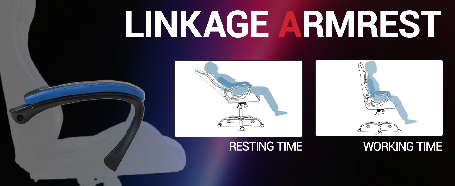 linkage armrest