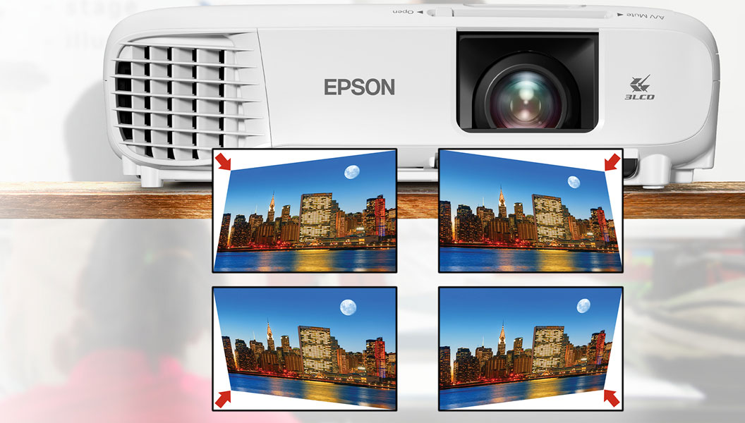 PowerLite E24 3,600 Lumens 3LCD Classroom Projector