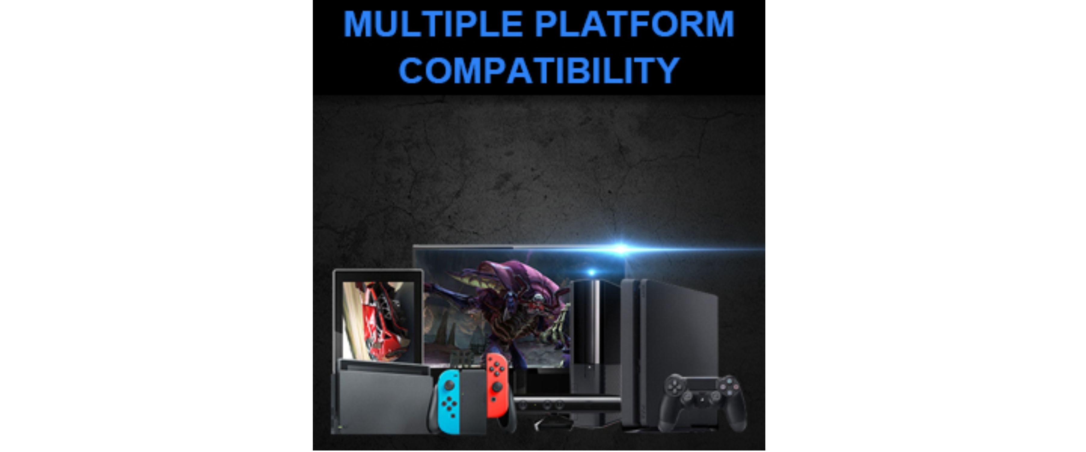 EACH gaming headset, game console compatibility, PS4 Switch gaming devices