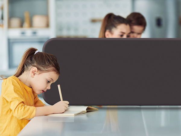 desk divider iron for home study