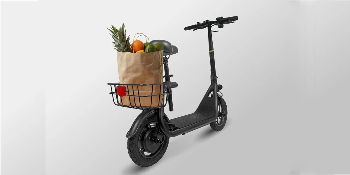 R1 electric scooter with seat