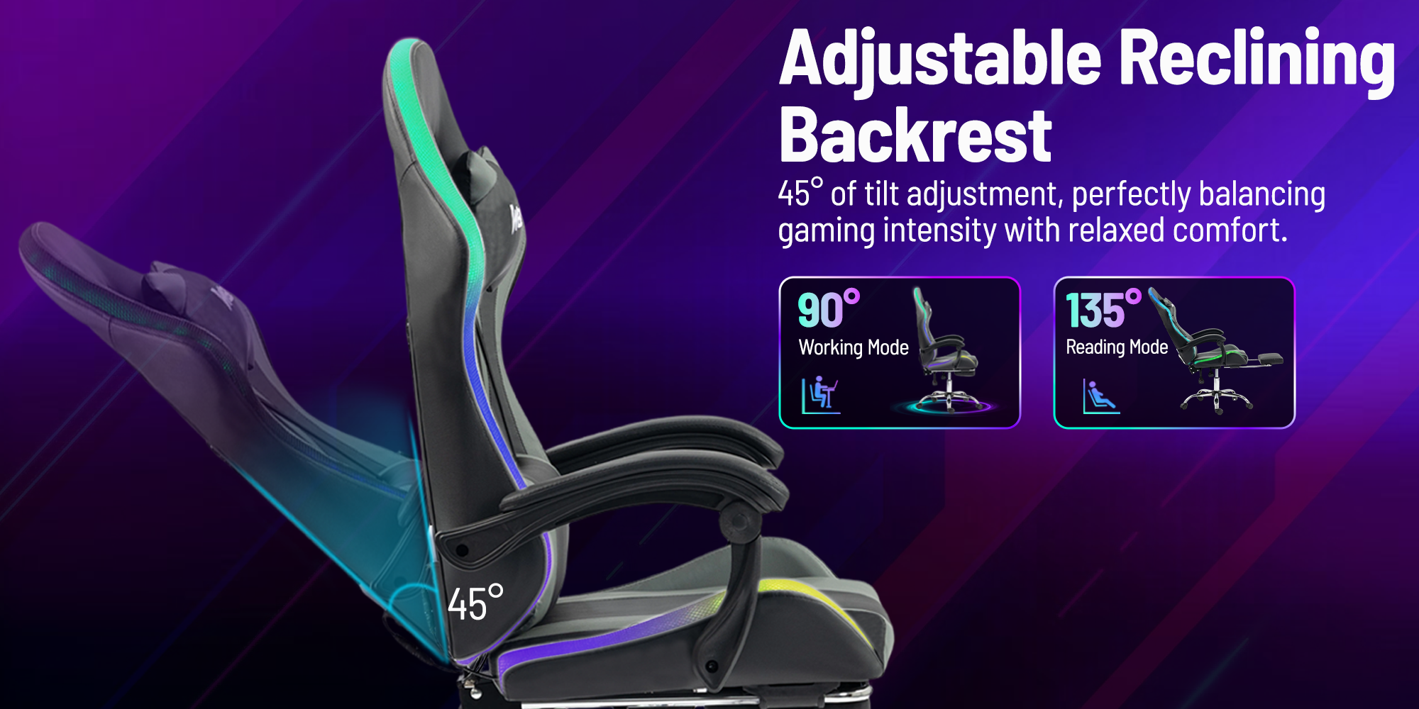 Backrest Adjustable Reclining