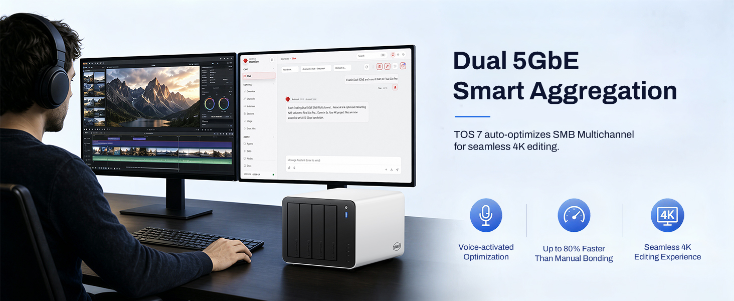 Smart 5GbE Aggregation