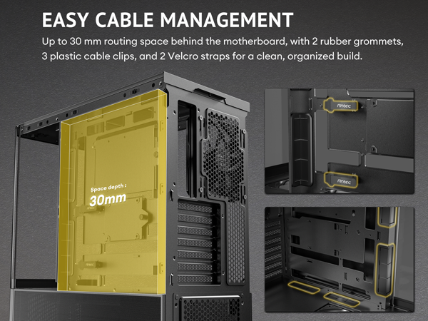  Antec C6 Curve Air Mid-Tower Case