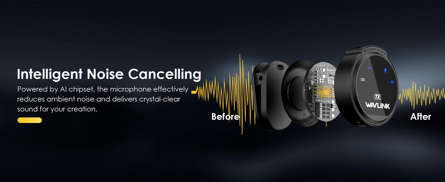 wireless lavalier microphone