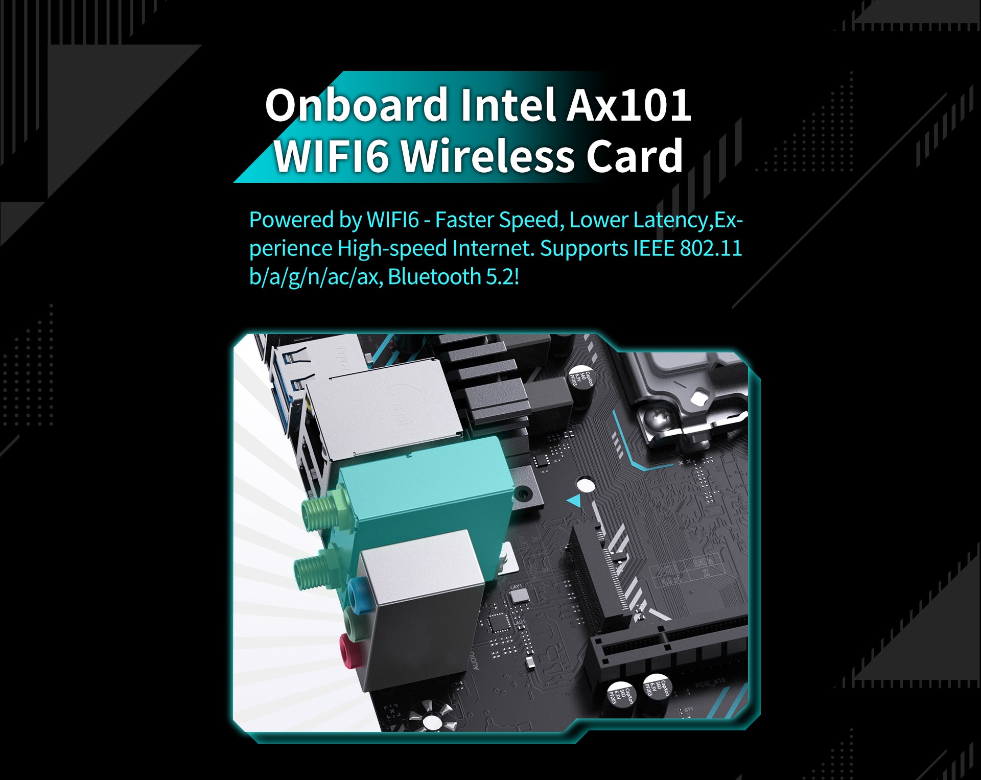 MAXSUN H610M WIFI6 Motherboard LGA1700 DDR5 64GB Supports intel 14th ...