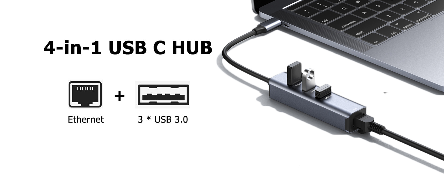 USB C to Ethernet Adapter