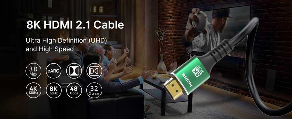 8K HDMI 2.1 Cable