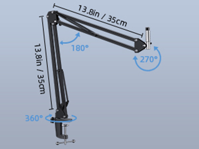 Adjustable Arm Stand