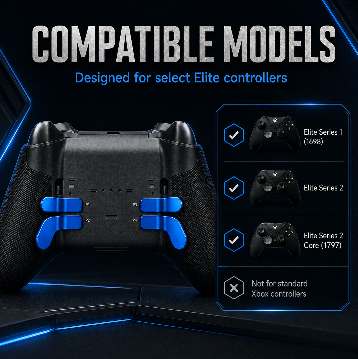 xbox elite series 1 paddles, xbox elite series 2 paddles