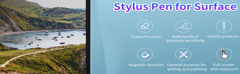 Stylus For Microsoft Surface Pro9/8/7/6/5/4/3/X Surface Laptop/Book