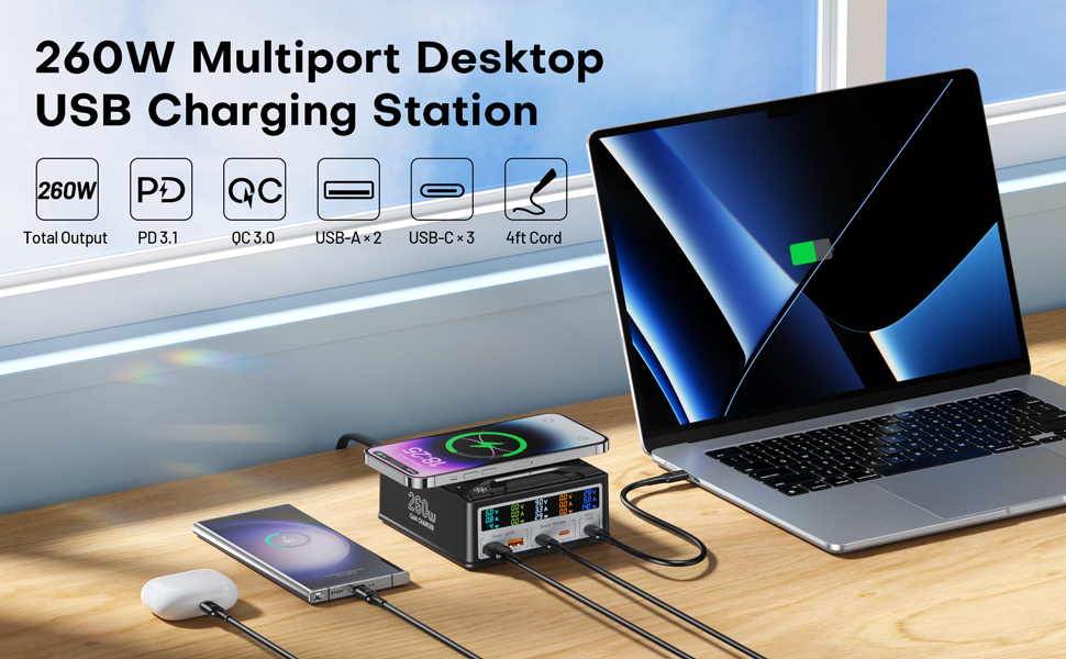 260W Charging station