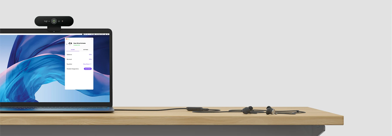 Logitech Zone Wired Earbuds Stereo Headphone