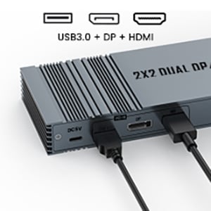 Great Choice for HDMI + DP Port Computer